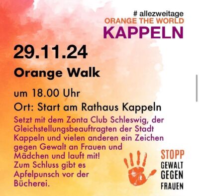 Orange Walk Kappeln Orange Walk Kappeln